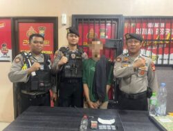 Hendak Edarkan Sabu, Personel Sat Samapta Polres Gowa Amankan Seorang Pemuda di MCK Umum 