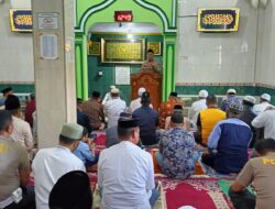 Usai Shalat Jum’at Berjamaah, Kapolsek Somba Opu Sampaikan Pesan-Pesan Kamtibmas.