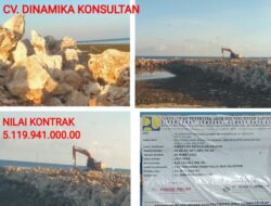 Berpotensi Kerugian Negara Miliaran Rupian, Anggaran PUPR Tidak Tepat Sasaran Proyek Breakwater Selayar