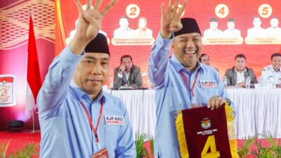 AJP-ASLI Dapat Nomor Urut 4 pada Pilwalkot Kendari 2024