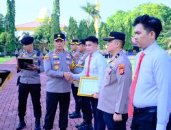 Lagi-lagi Personel Polres Gowa Meraih Penghargaan dari Kapolda Sulsel atas Prestasi dalam Pelaksanaan Tugas