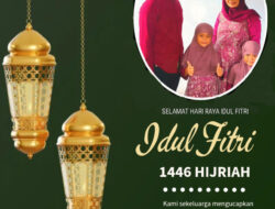 Keluarga Besar Media Kabarexpres Mengucapkan Selamat Hari Raya Iedul Fitri 1446H.