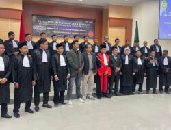 Puluhan Advokat Di Sumpah di Pengadilan Tinggi Makassar Setelah Melewati Proses Adminitrasi Dan Pelantikan di OA PERADMI