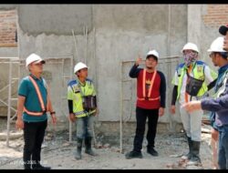 PPK dan PPTK terus melakukan pengawasan Pembangunan Gedung Kantor Bersama pemkab Tubaba 