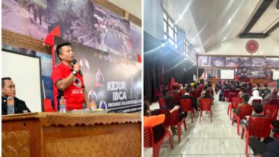 Ketua Umum IBCA MMA Sulsel Membuka Secara Resmi Penataran Wasit juri IBCA MMA Pertama di Sulawesi Selatan 