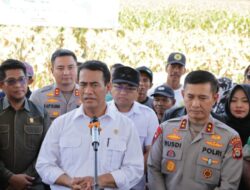 Kapolres Gowa Dampingi Kapolda Sulsel Ikuti Panen Raya Jagung Serentak Kuartal III Secara Virtual