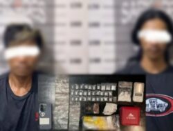 Kasat Narkoba Polres Bantaeng AKP Hendra Firdaus Pimpinan operasi Penangkapan Kepada 2 Terduga Pelaku Penyalahgunaan Narkoba.