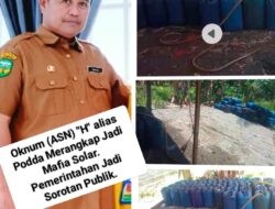 Diduga Seorang Oknum ASN “H” Alias Podda Merangkap Jadi Mafia Solar, Pemerintahan Jadi Sorotan Masyarakat Seppong, Belopa Utara, Luwu.