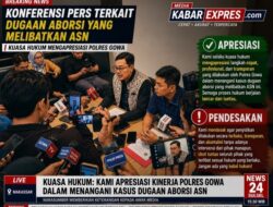 Kuasa Hukum Pelapor Apresiasi Polres Gowa Serta Meminta Agar Memperketat Lagi Pengusutan Kasus Dugaan Aborsi ASN di Gowa