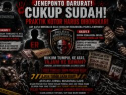 Dua Kasus Viral Guncang Kepercayaan Publik, Ada Apa dengan Unit Resnarkoba Polres Jeneponto? AJUN Desak Propam Turun Tangan dan Bongkar Dugaan Pelanggaran