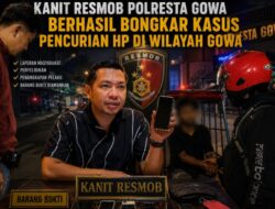 Penadah HP Curian Diciduk di Makassar, Polisi Bongkar Sosok di Baliknya
