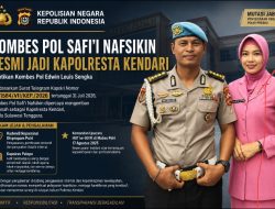 Mutasi Polri 31 Juli 2026: Kombes Safi’i Nafsikin Nahkodai Polresta Kendari