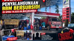 Dugaan Penyaluran BBM Secara Ilegal di SPBU 74.925.06, Ujung Loe Disorot, Pengisian Menggunakan Jeriken Jadi Pertanyaan.