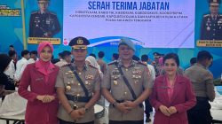 Sertijab Kapolresta Kendari, Kombes Pol Safi’i Nafsikin Resmi Pegang Tongkat Komando